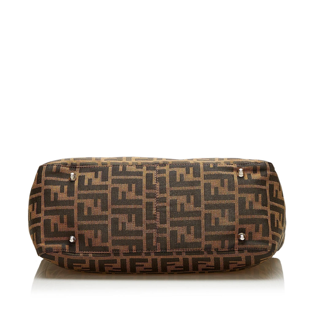 Fendi Zucca Handle Bag