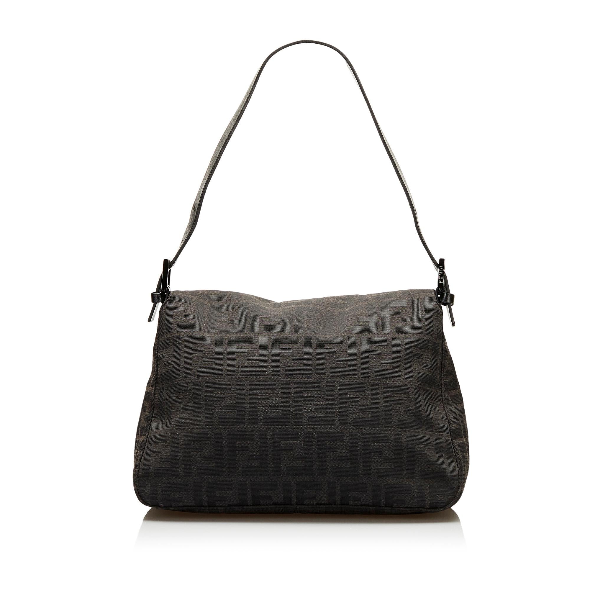 Fendi Zucca Mamma Forever Shoulder Bag
