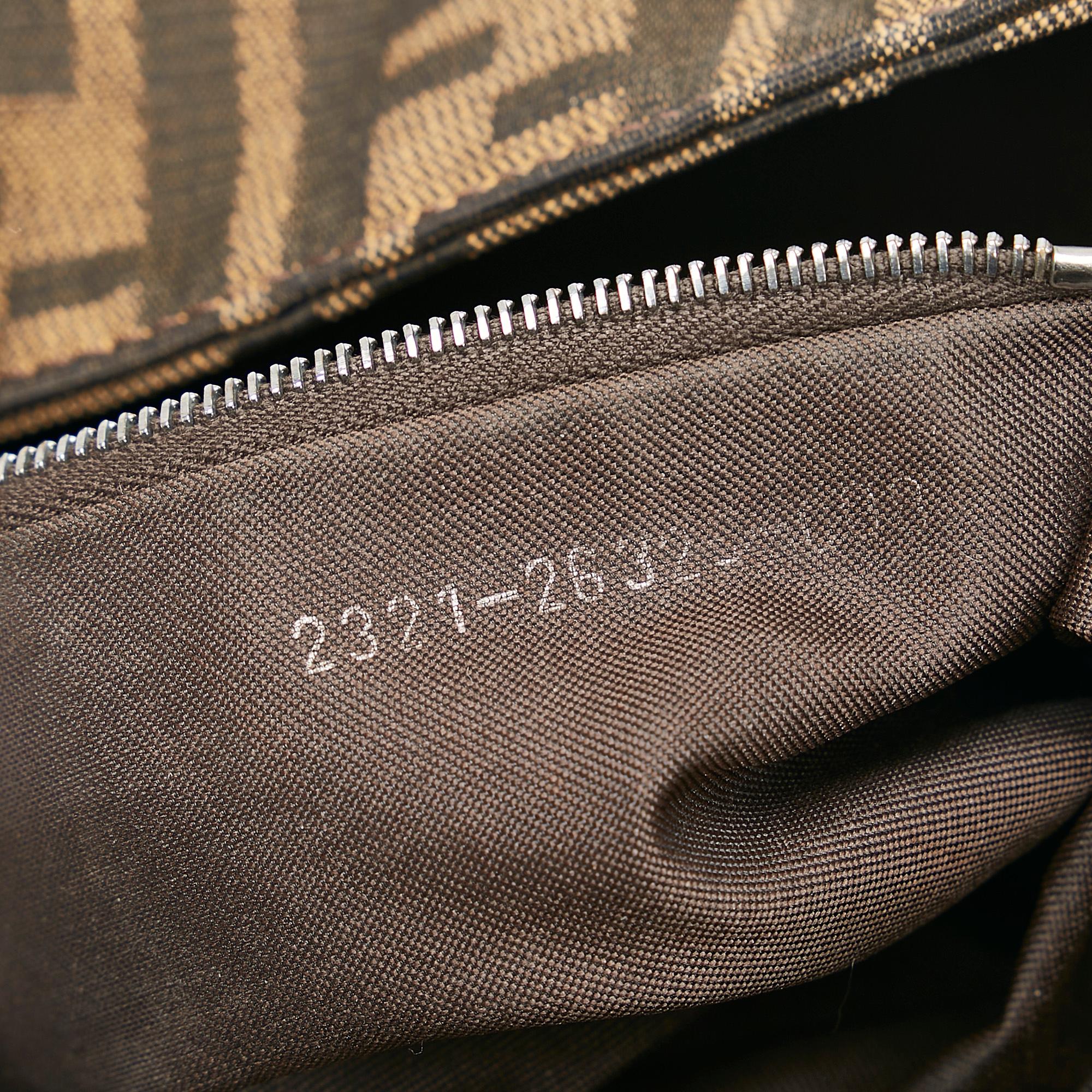 Fendi Zucca Mamma Shoulder Bag
