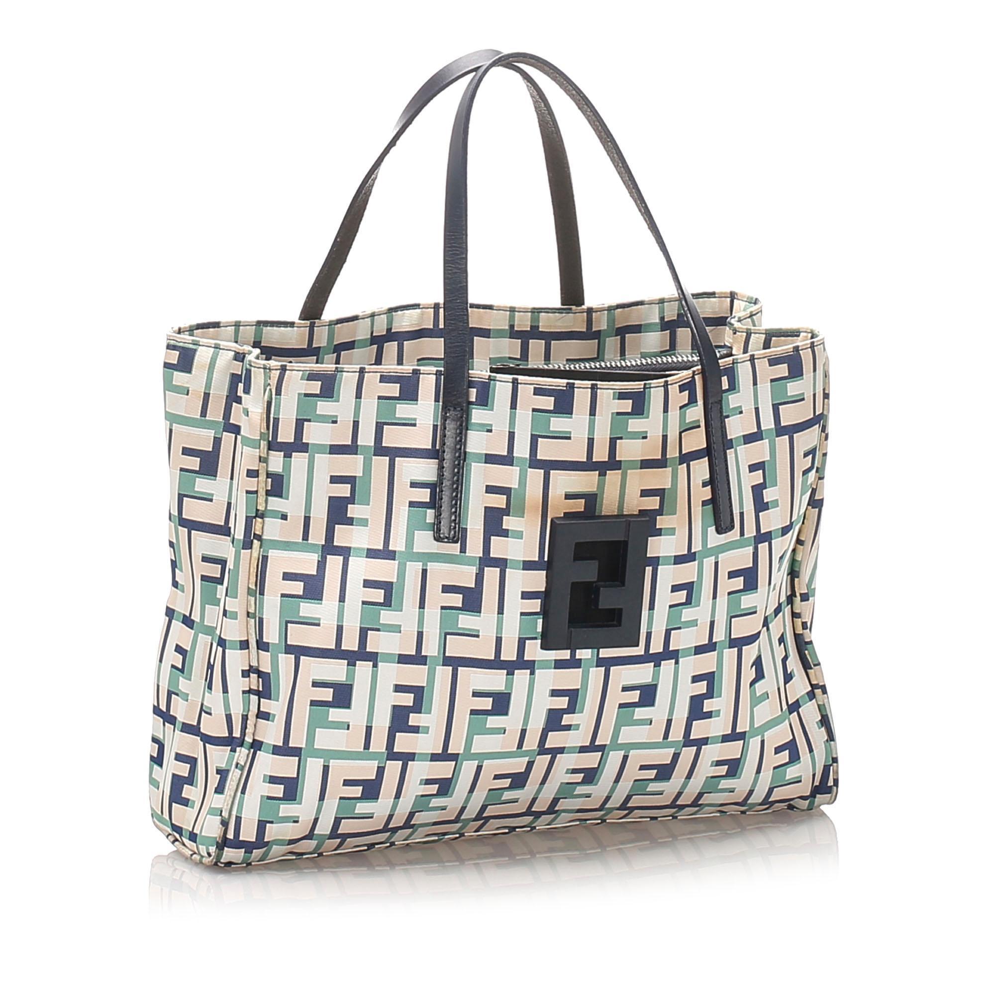 Fendi Zucca Nylon Tote (SHG-15913)