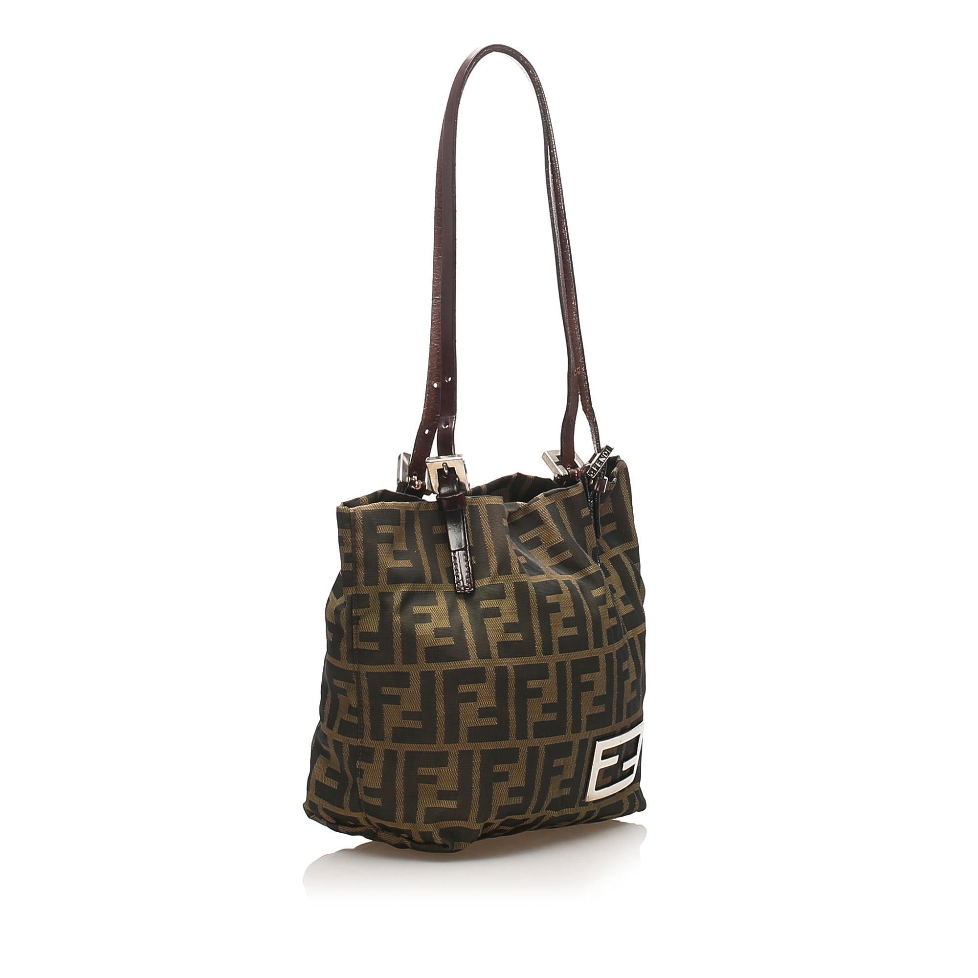 Fendi Zucca Nylon Handbag (SHG-12128)