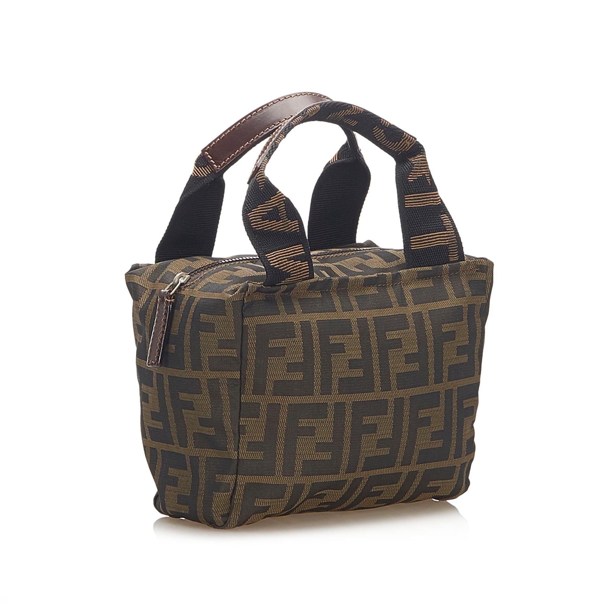 Fendi Zucca Nylon Handbag (SHG-17142)