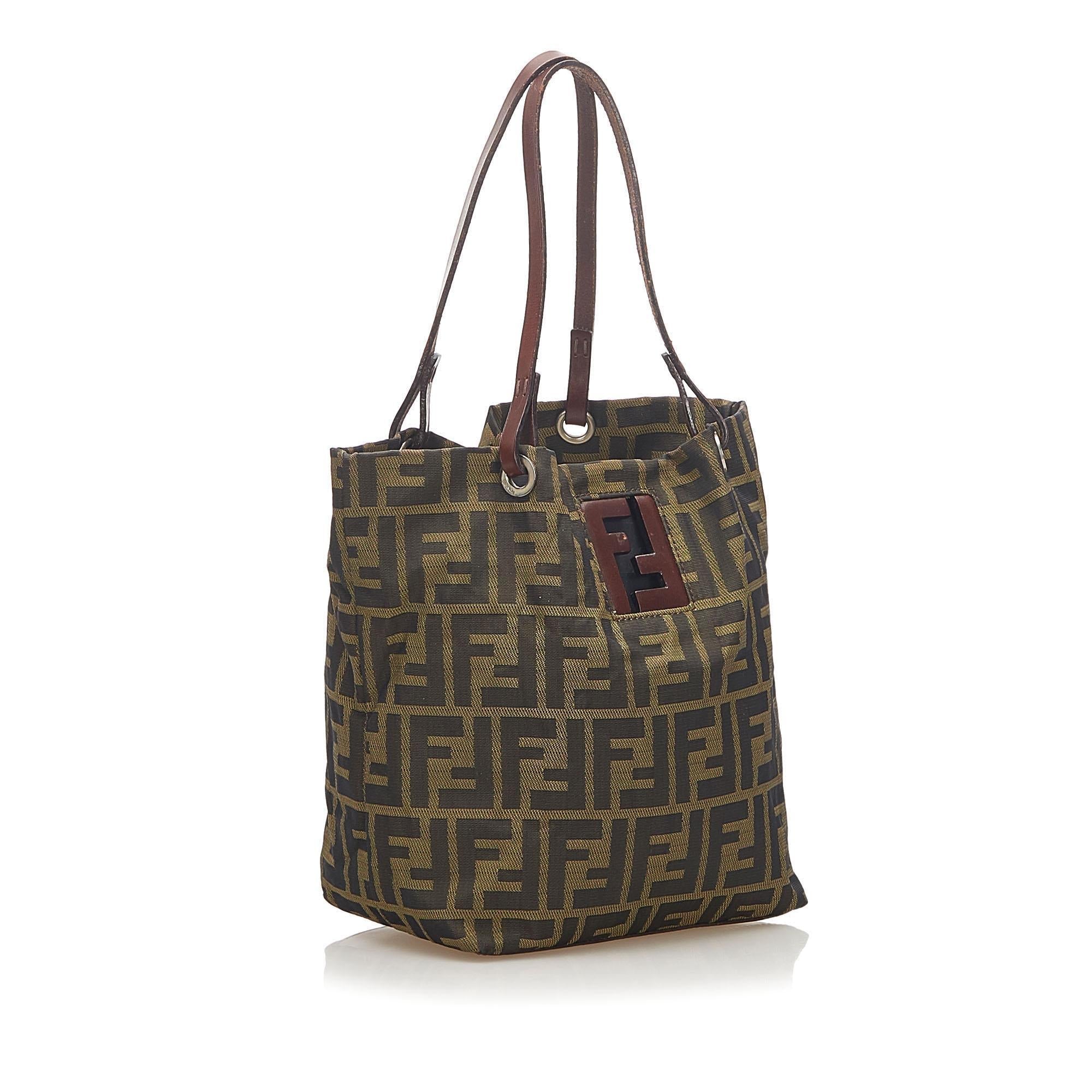 Fendi Zucca Nylon Handbag (SHG-18110)