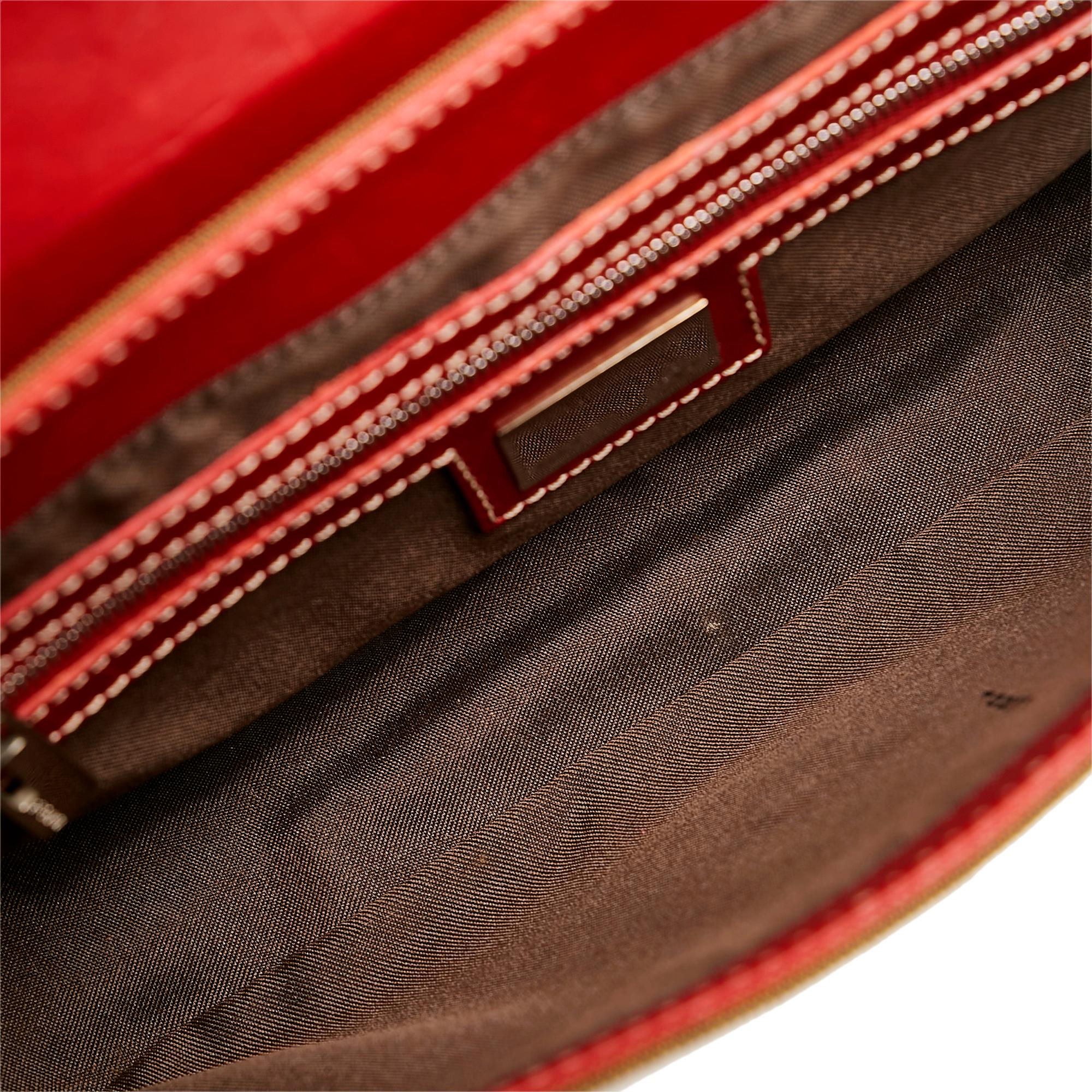 Fendi Zucca Shoulder Bag