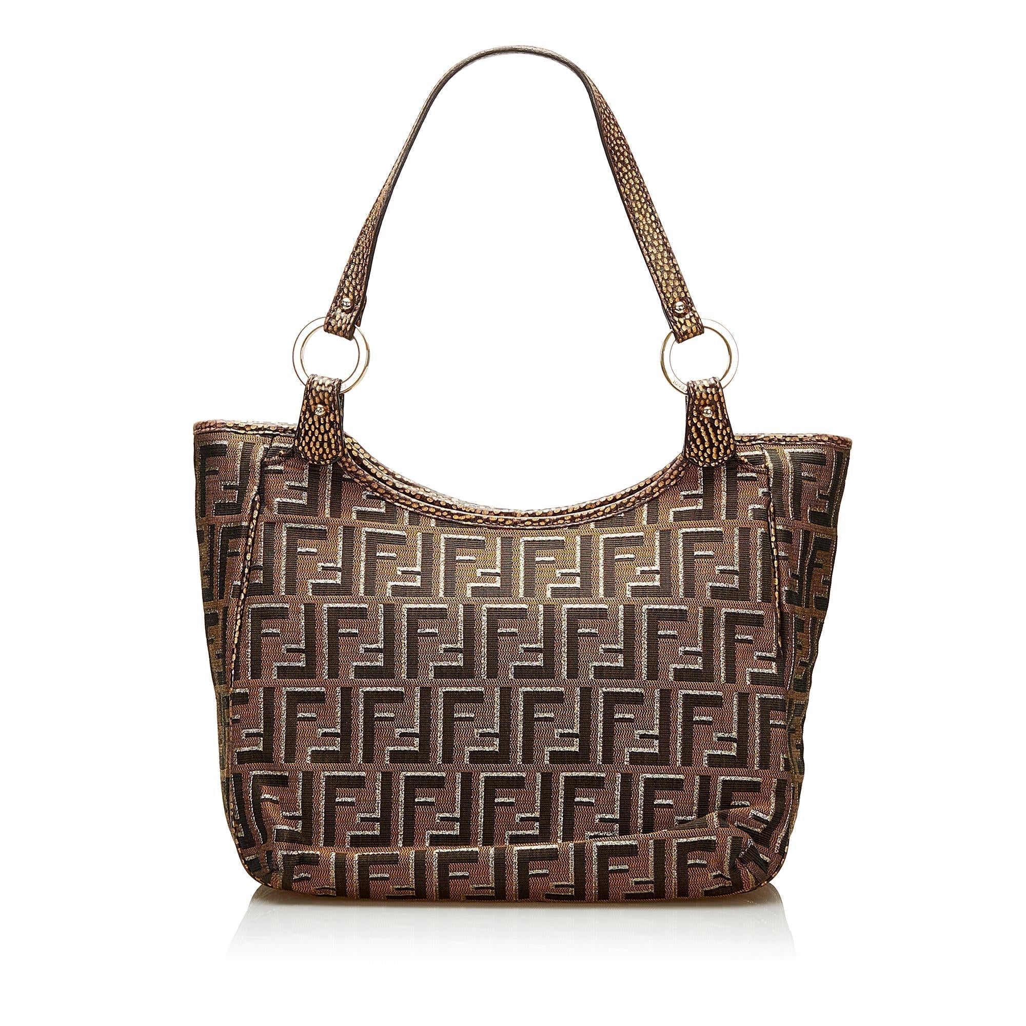 Fendi Zucca Shoulder Bag