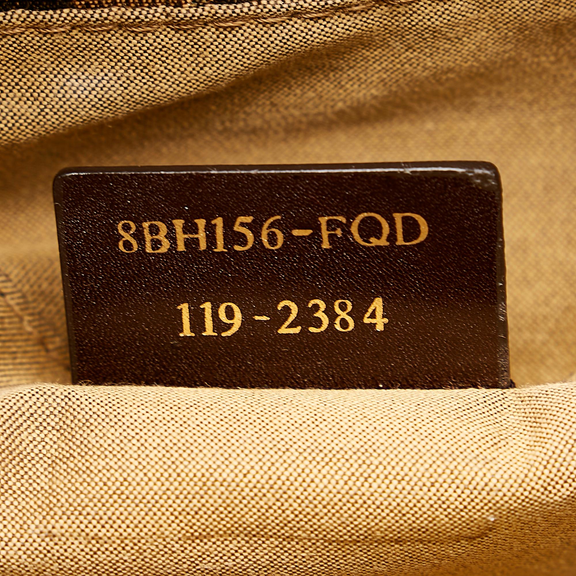 Fendi Zucca Shoulder Bag
