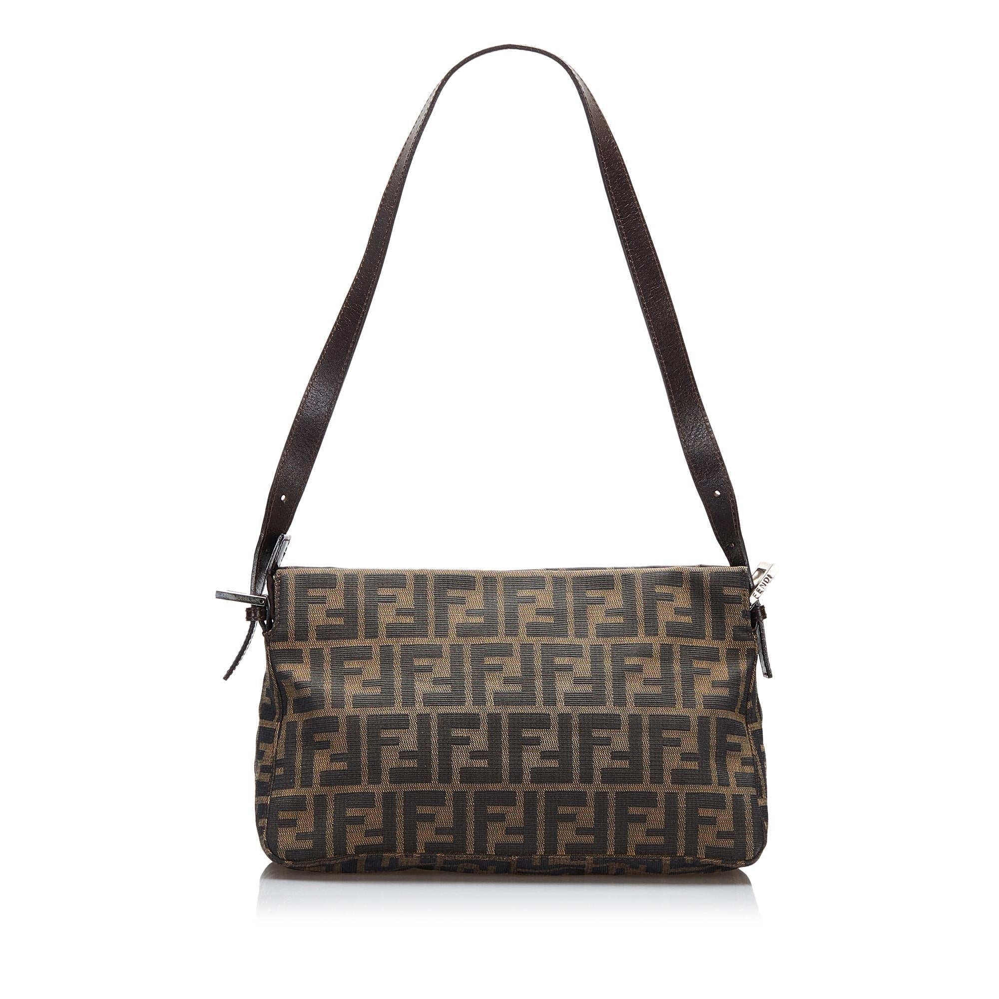 Fendi Zucca Shoulder Bag
