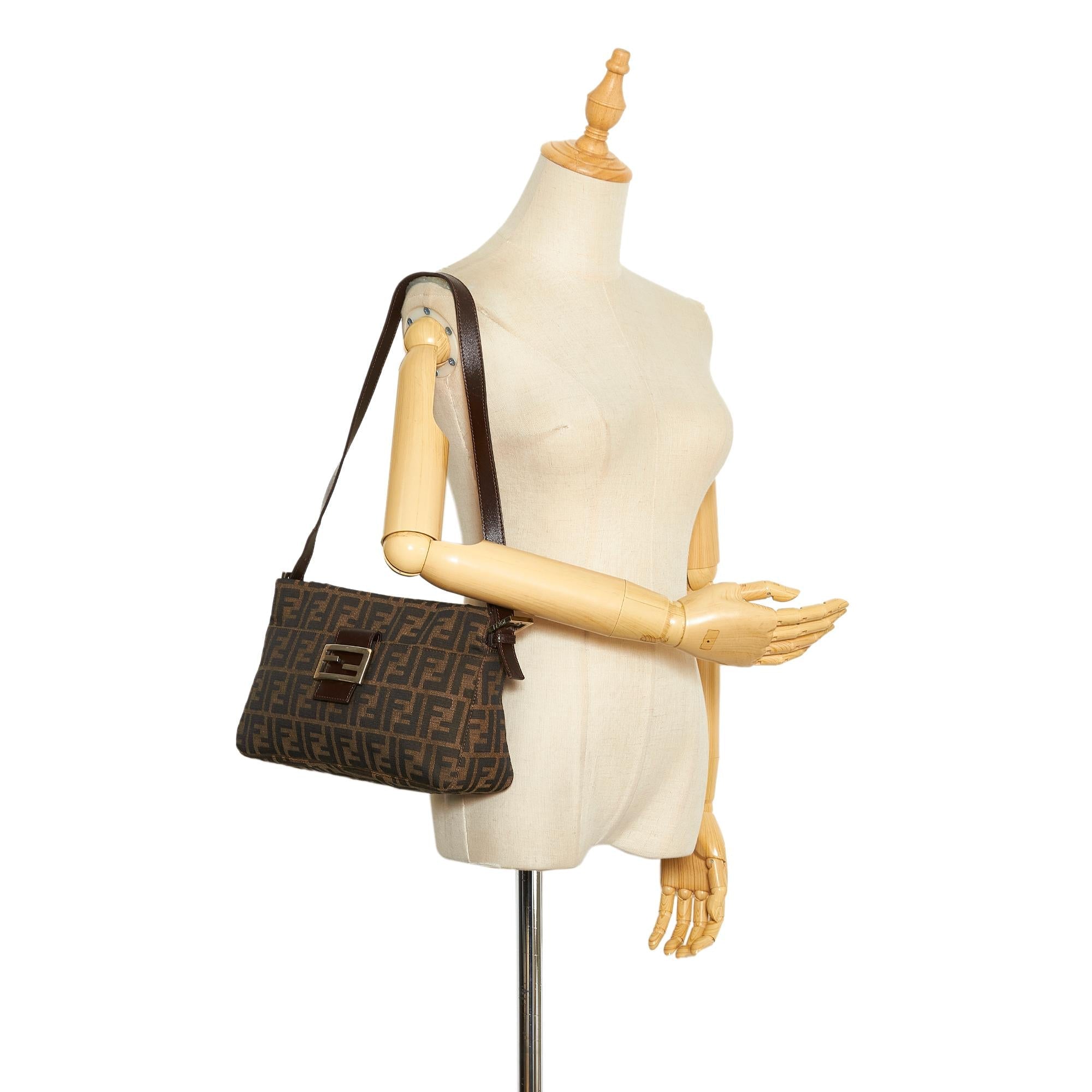 Fendi Zucca Shoulder Bag
