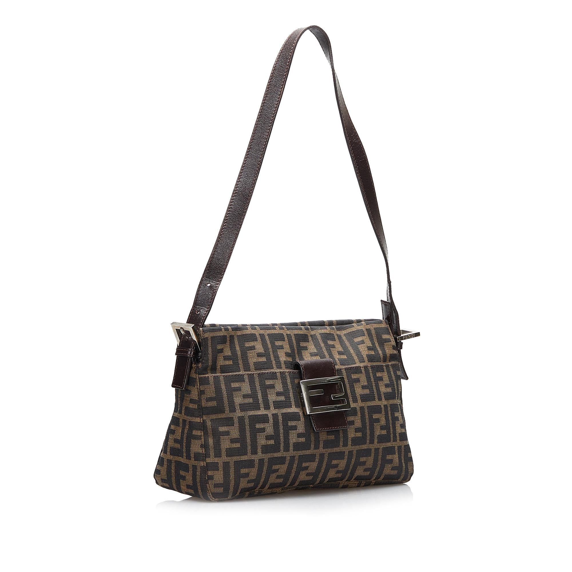 Fendi Zucca Shoulder Bag