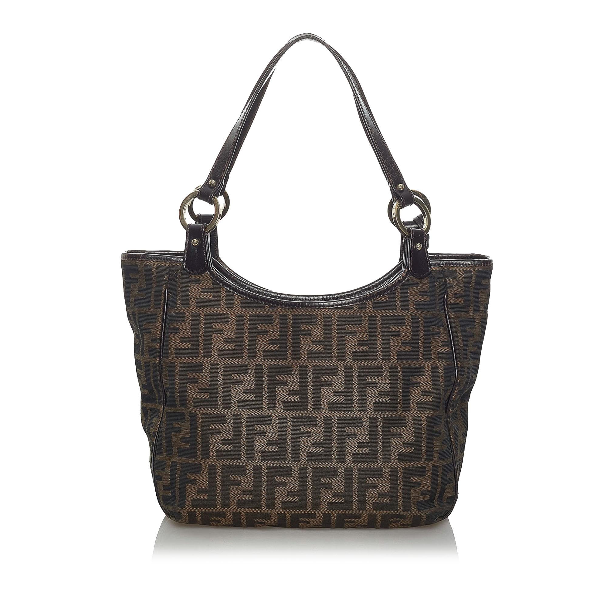 Fendi Zucca Small Chef Tote Bag