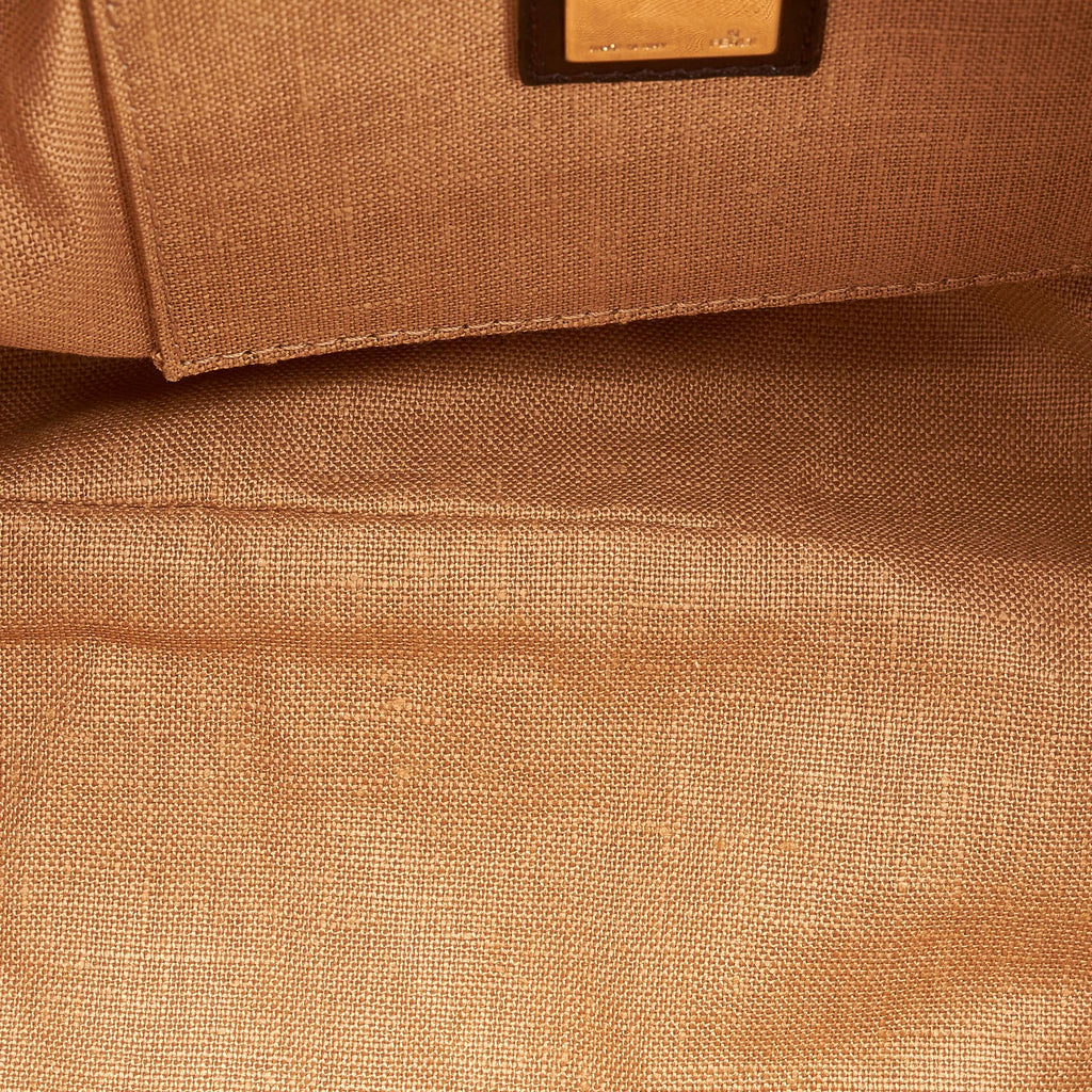 Fendi Zucca Spy Canvas Handbag