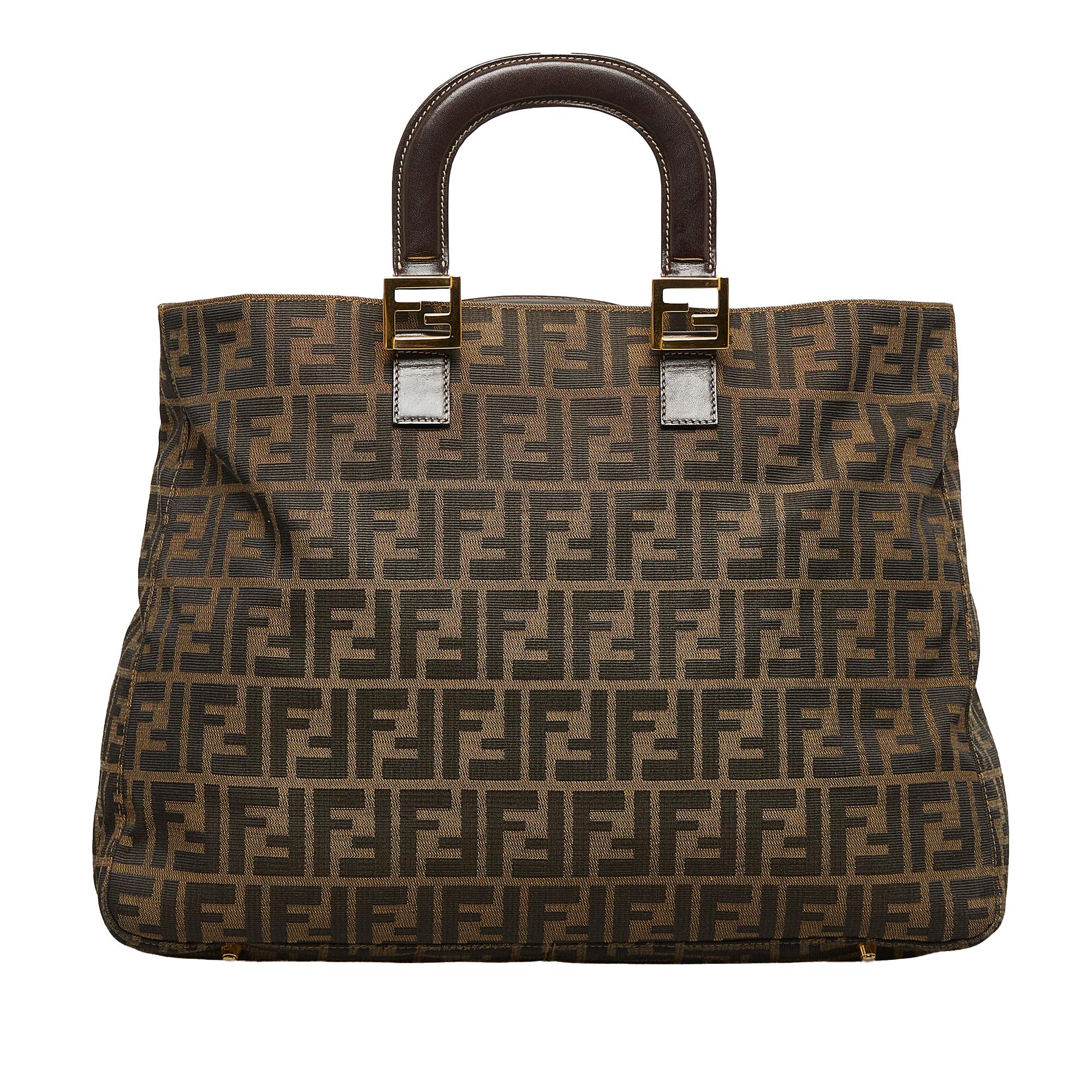 Fendi Zucca Tote Bag