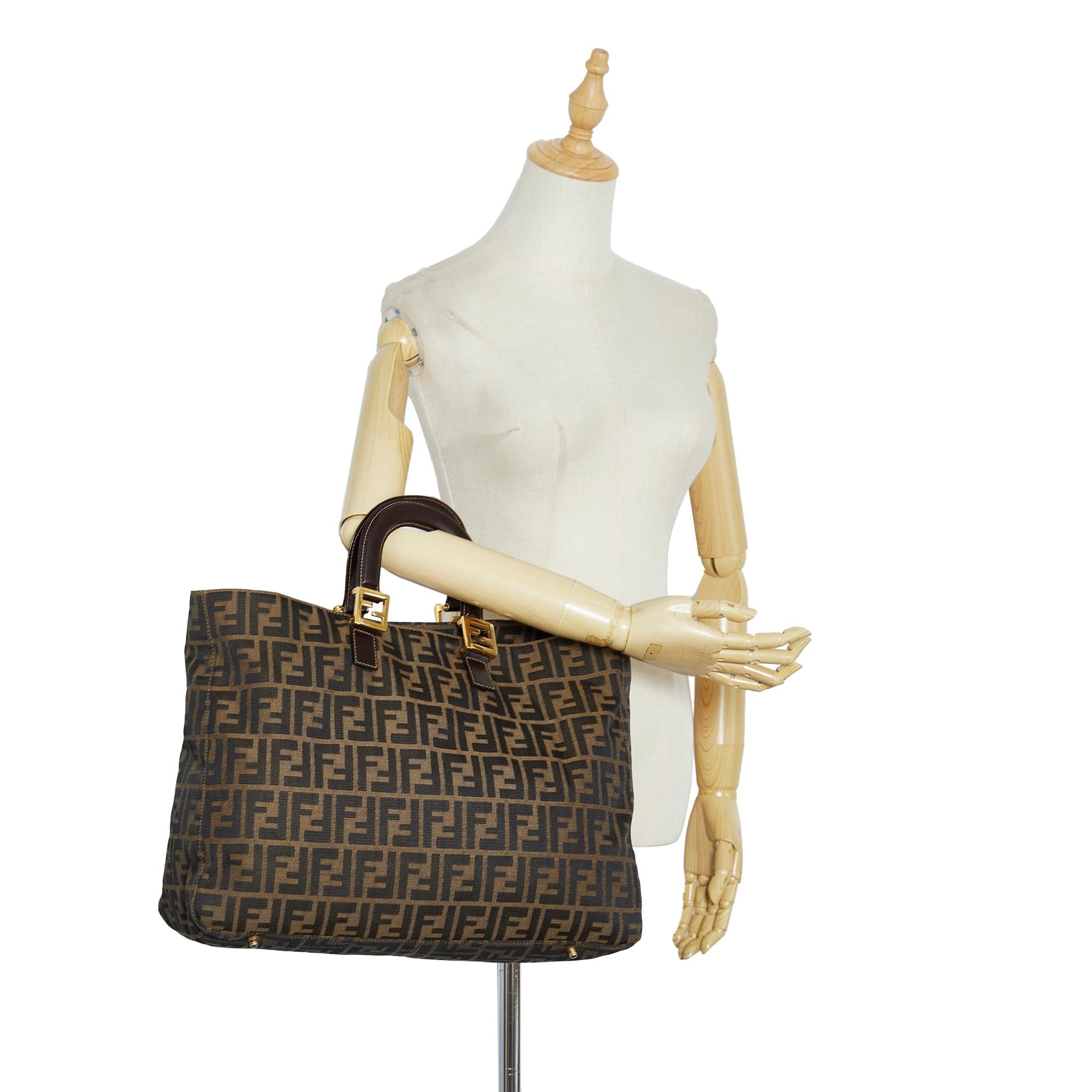 Fendi Zucca Tote Bag