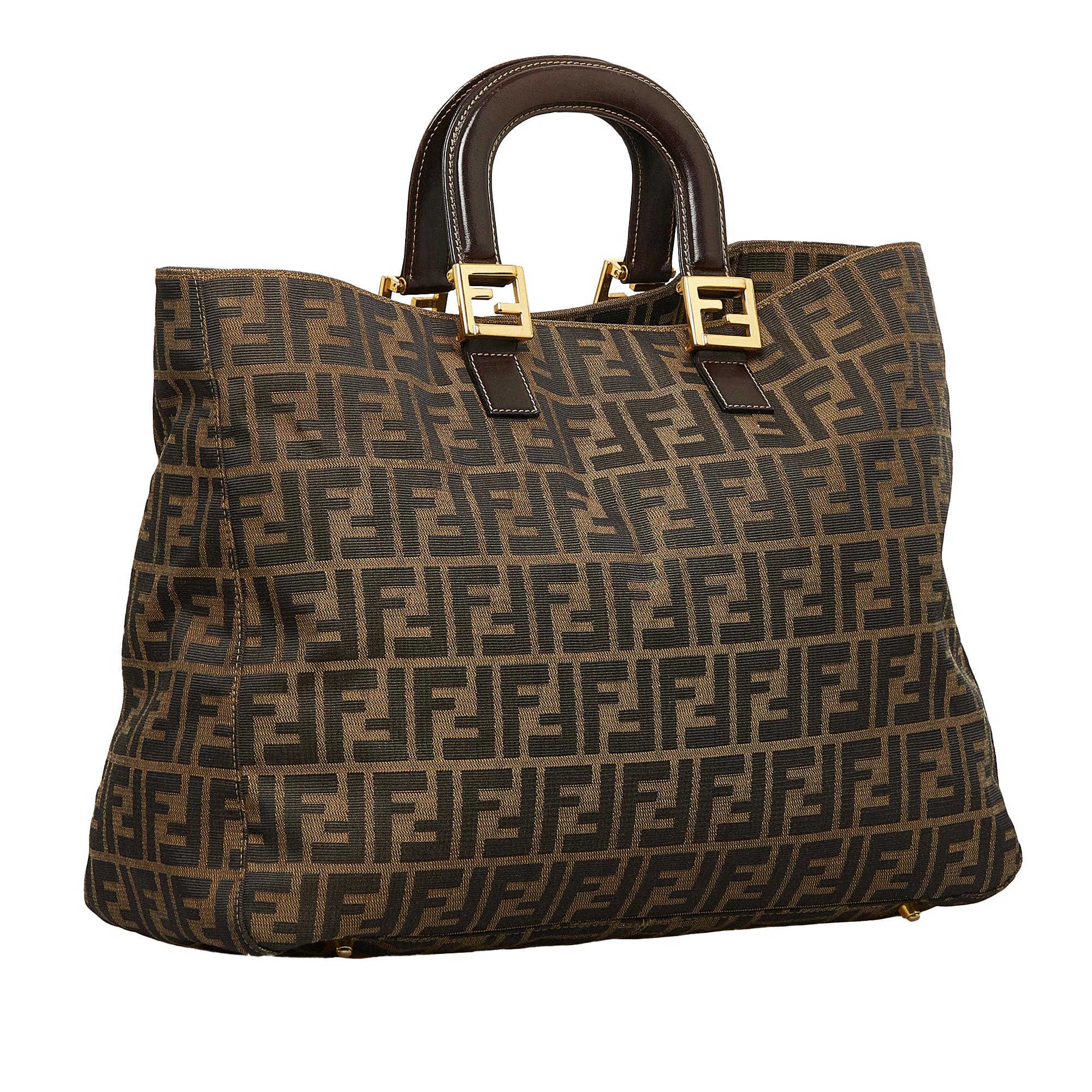 Fendi Zucca Tote Bag