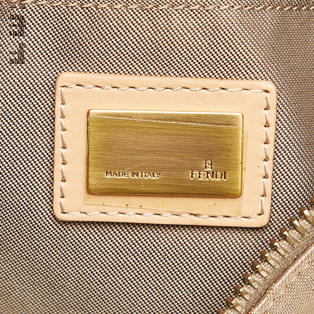 Fendi Zucchino Canvas Crossbody Bag