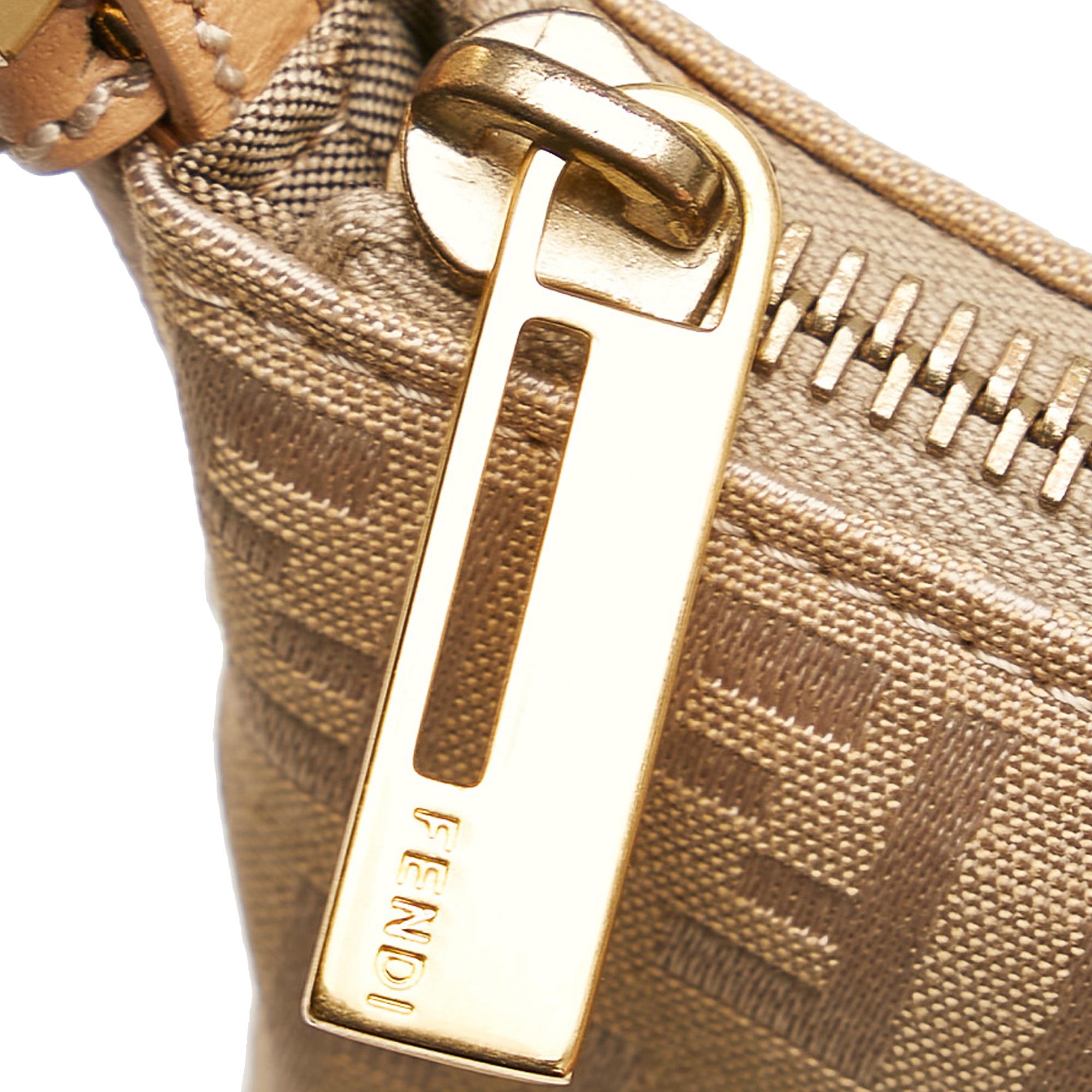 Fendi Zucchino Canvas Crossbody Bag
