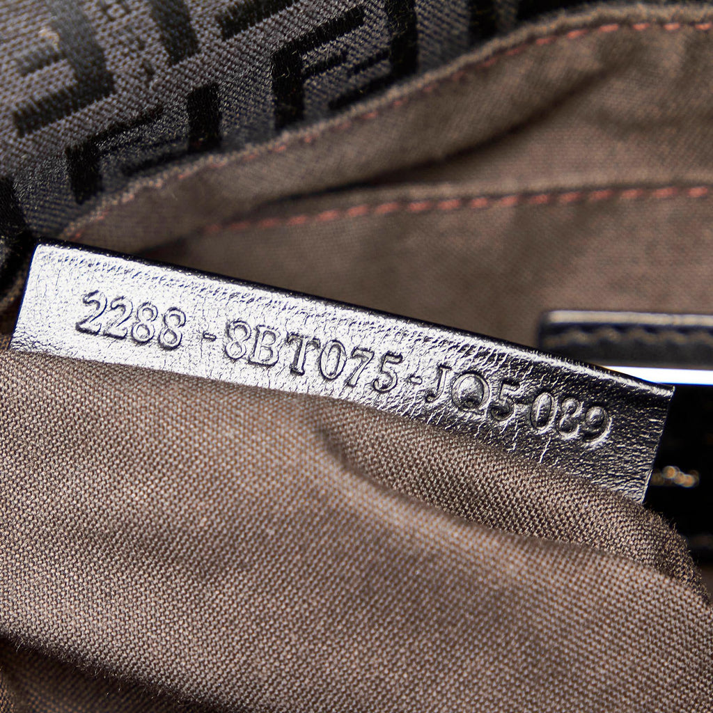 Fendi Zucchino Canvas Crossbody Bag