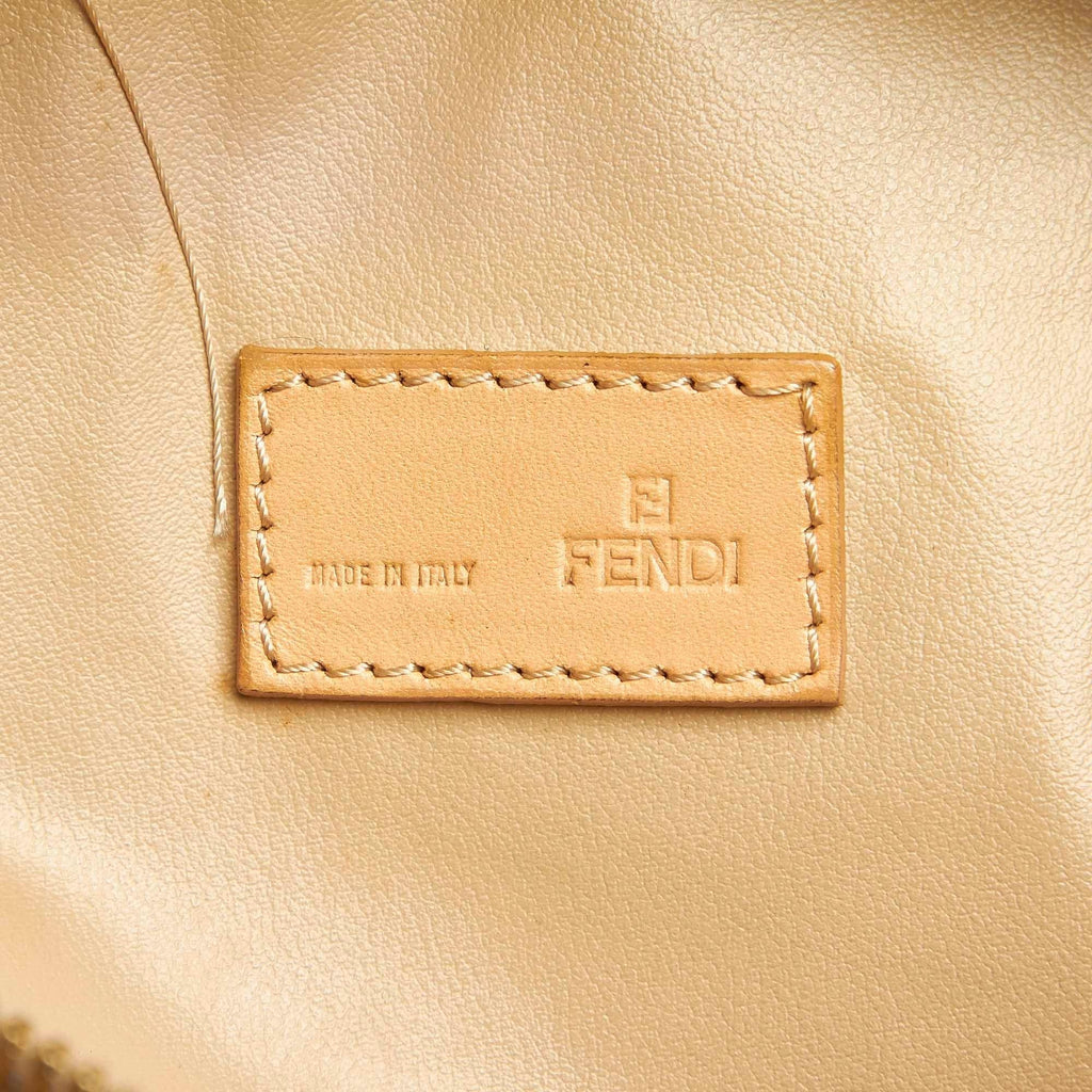 Fendi Zucchino Canvas Handbag