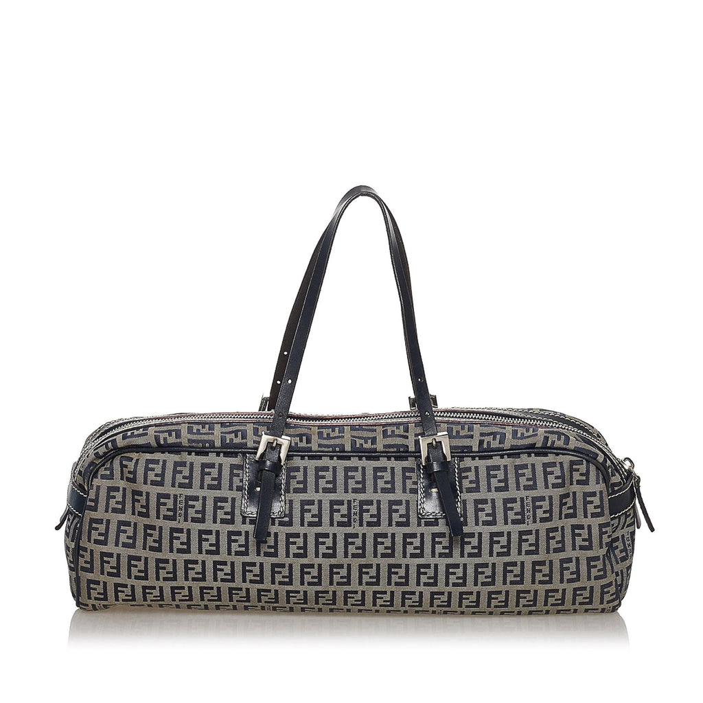 Fendi Zucchino Canvas Handbag