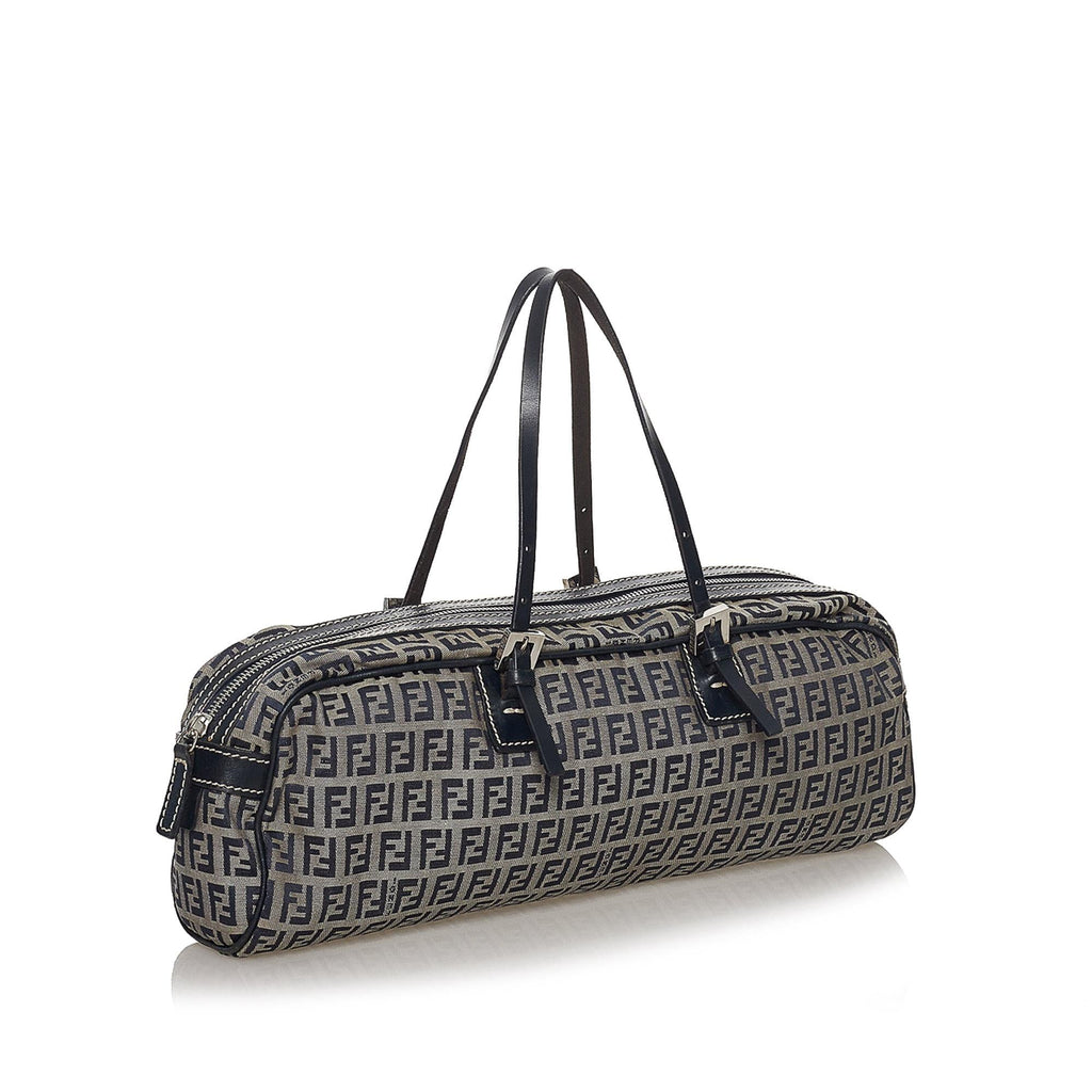 Fendi Zucchino Canvas Handbag