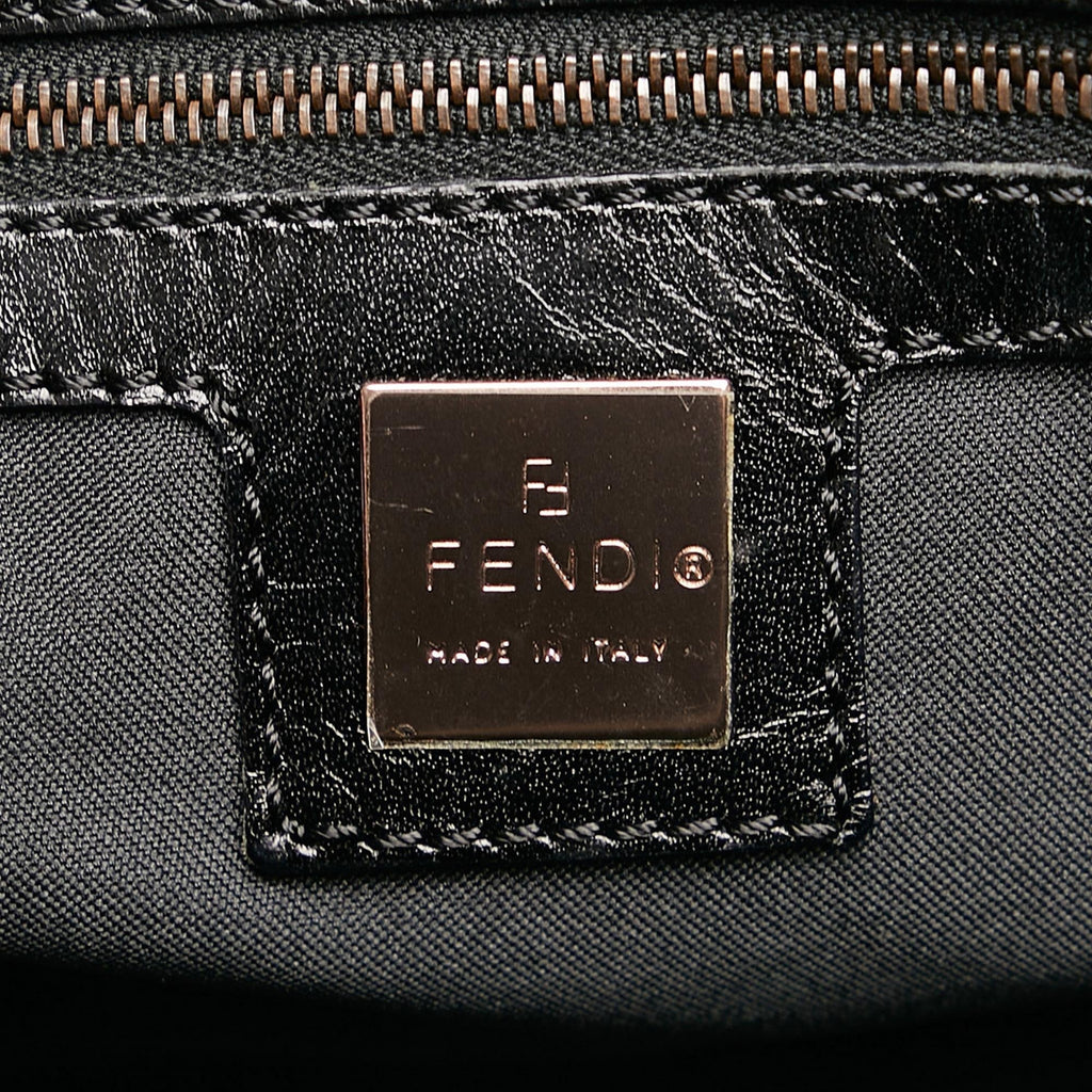 Fendi Zucchino Canvas Handbag