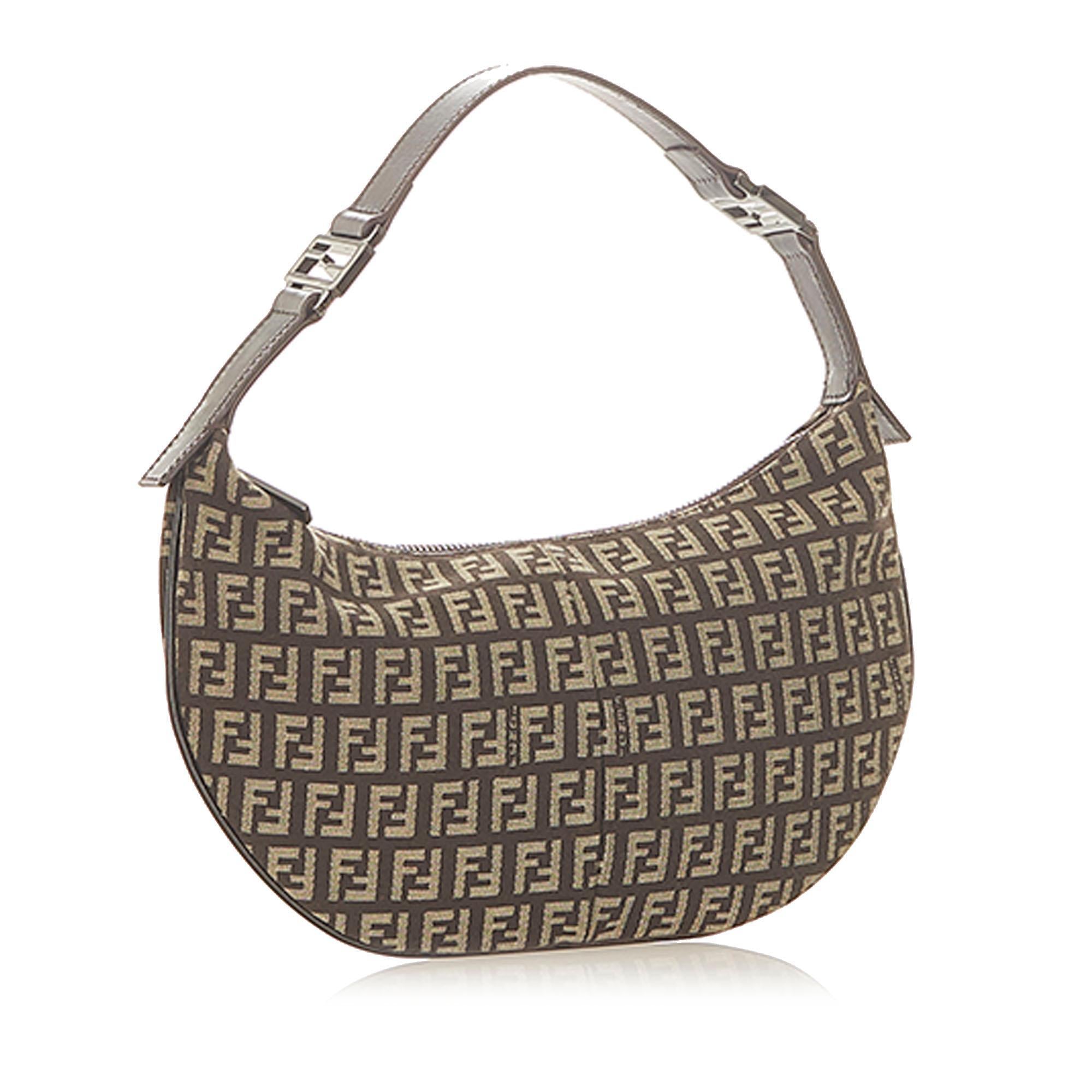 Fendi Zucchino Canvas Hobo Bag (SHG-19580)