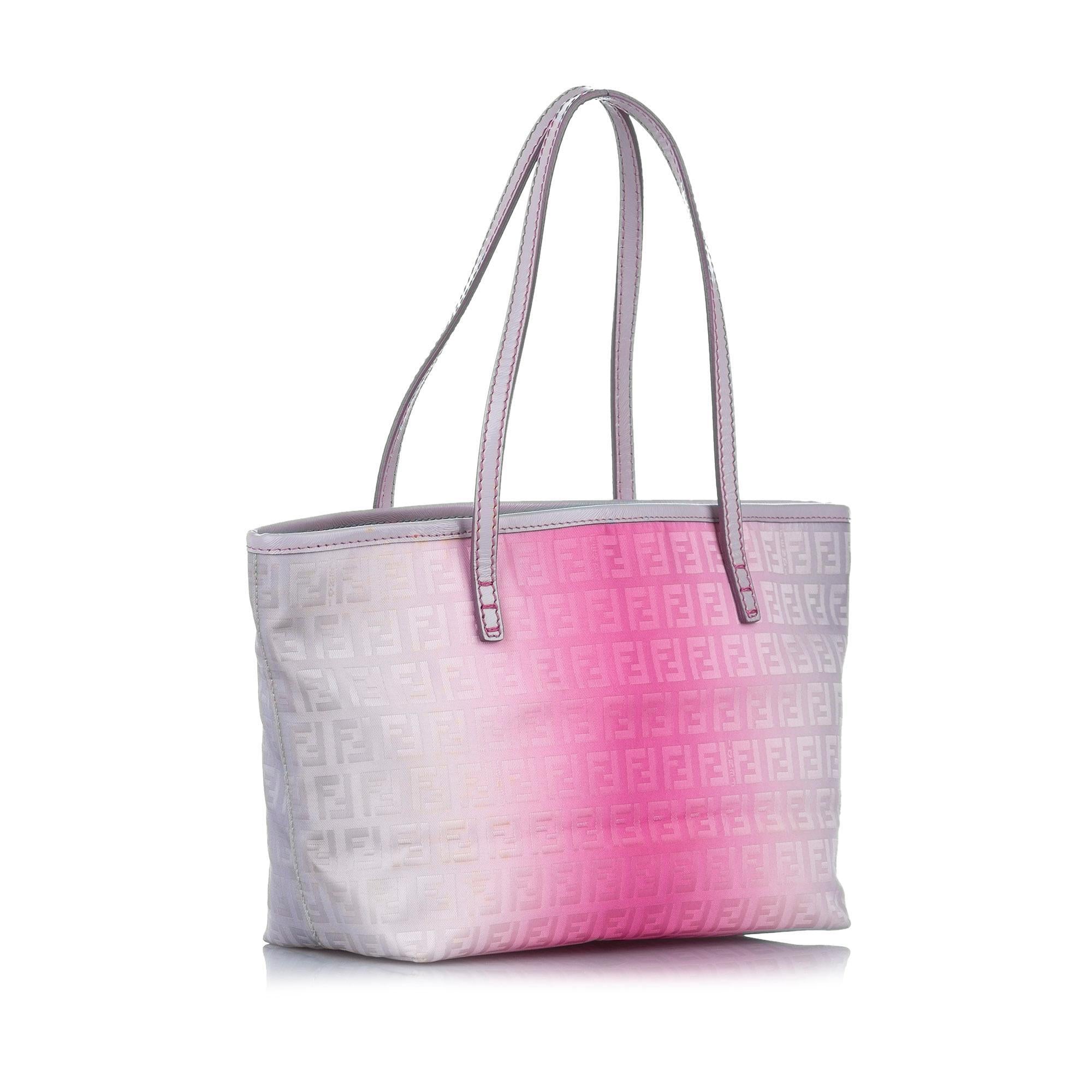 Fendi Zucchino Canvas Tote Bag (SHG-16987)