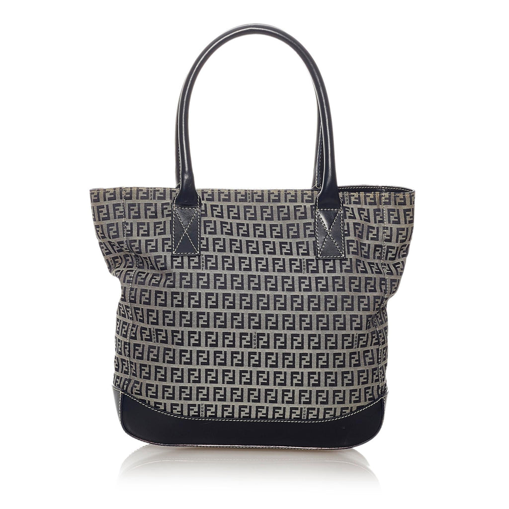 Fendi Zucchino Canvas Tote Bag