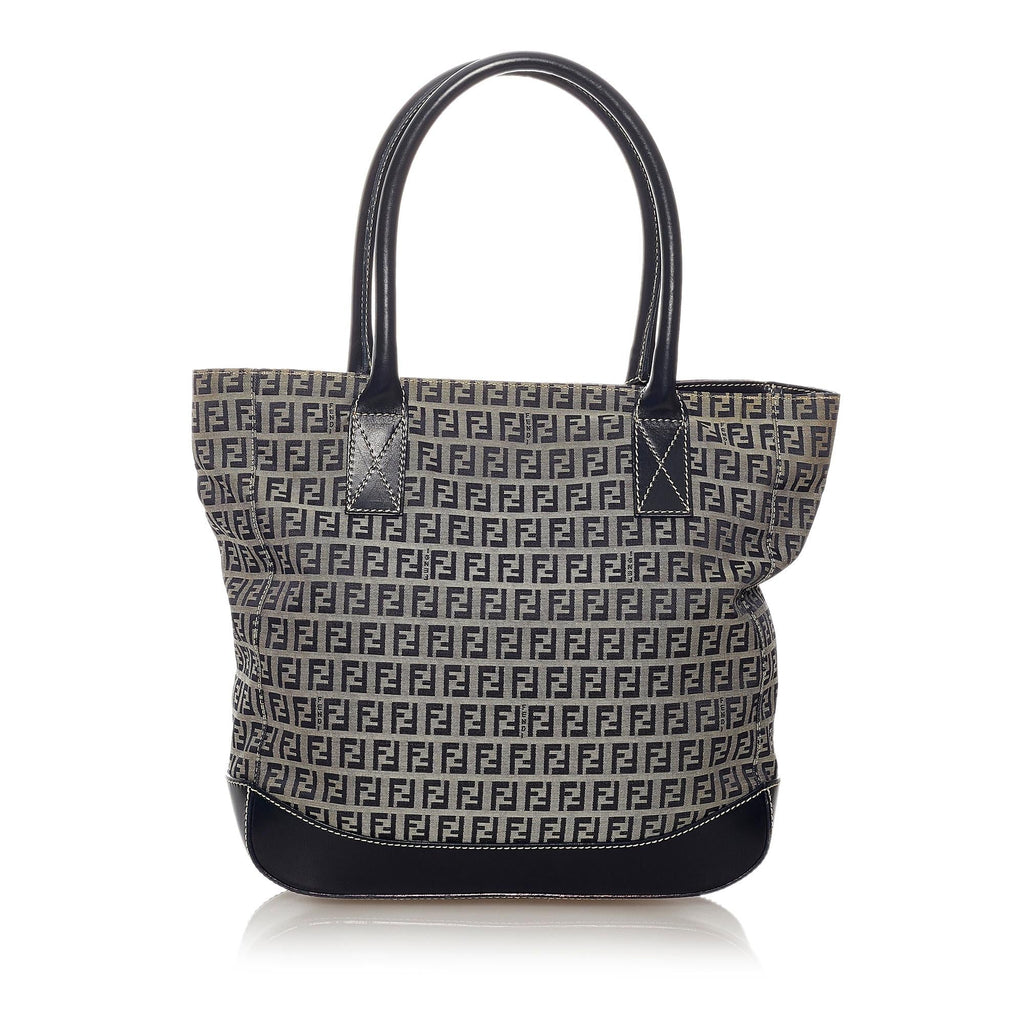 Fendi Zucchino Canvas Tote Bag