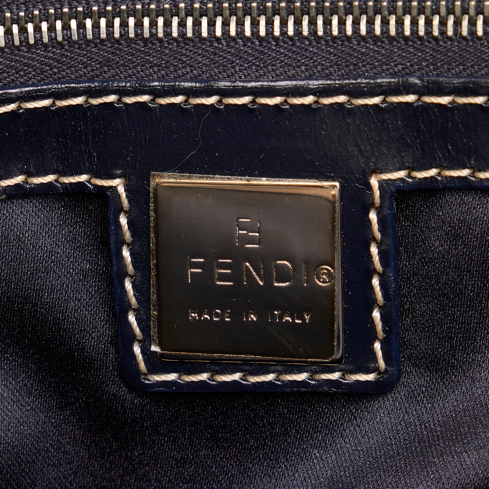 Fendi Zucchino Canvas Tote Bag