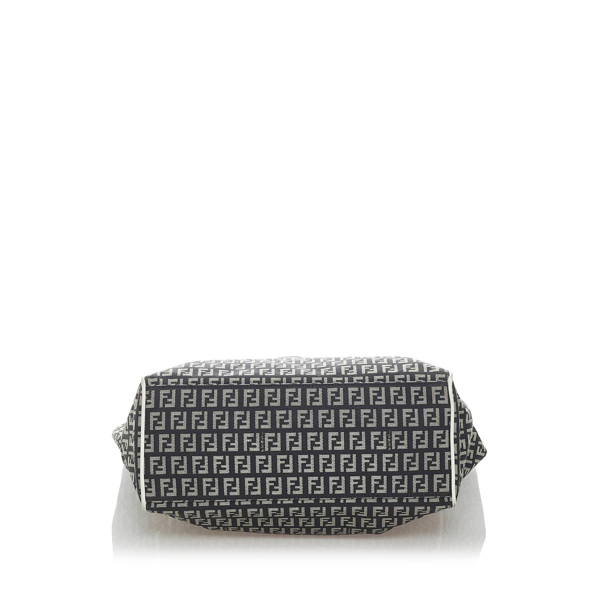 Fendi Zucchino Canvas Tote Bag