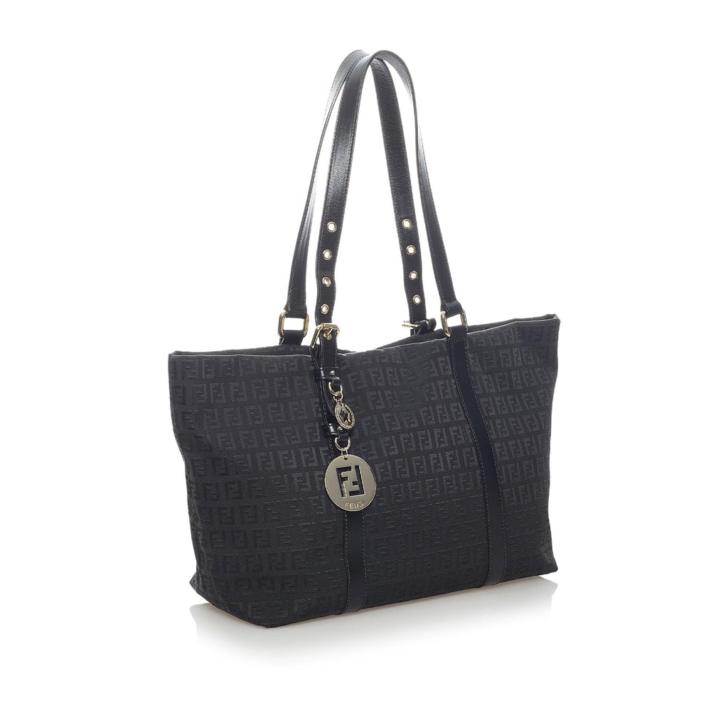 Fendi Zucchino Canvas Tote Bag