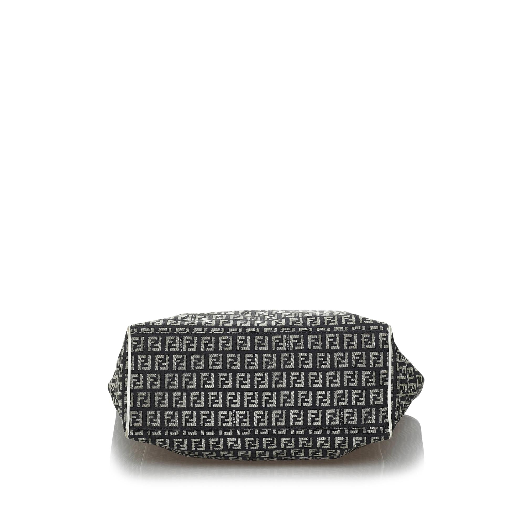 Fendi Zucchino Canvas Tote Bag