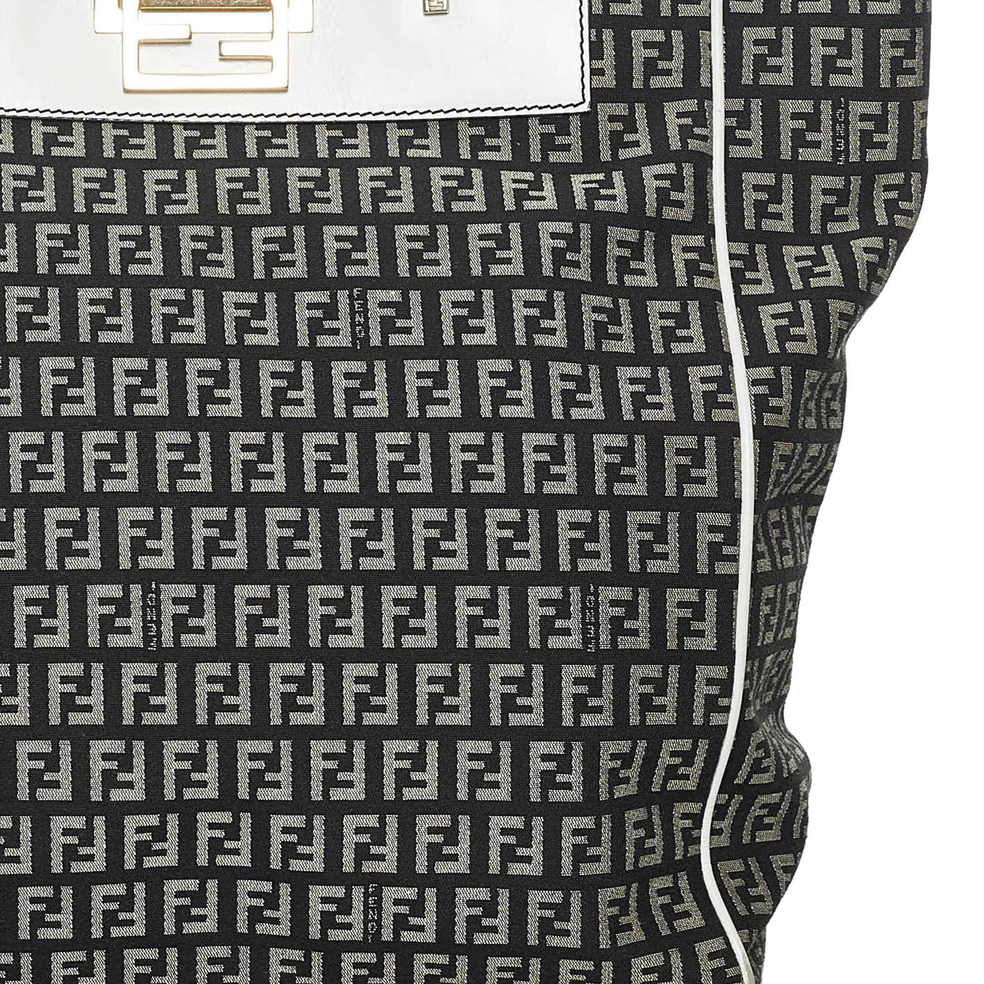 Fendi Zucchino Canvas Tote Bag