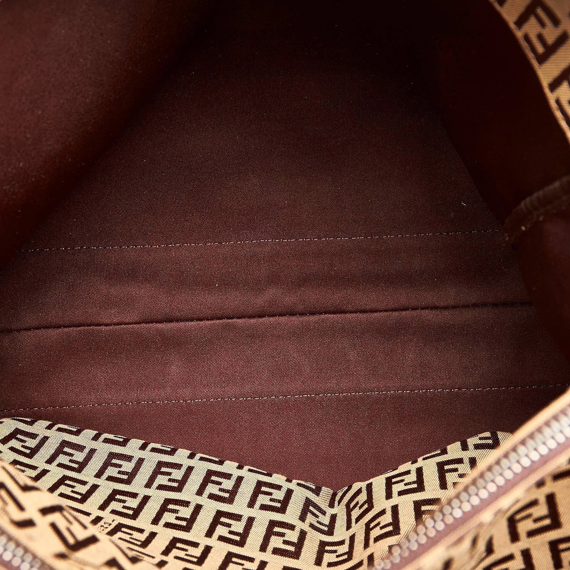 Fendi Zucchino Canvas Tote Bag