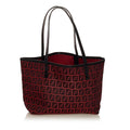 Fendi Zucchino Canvas Tote Bag