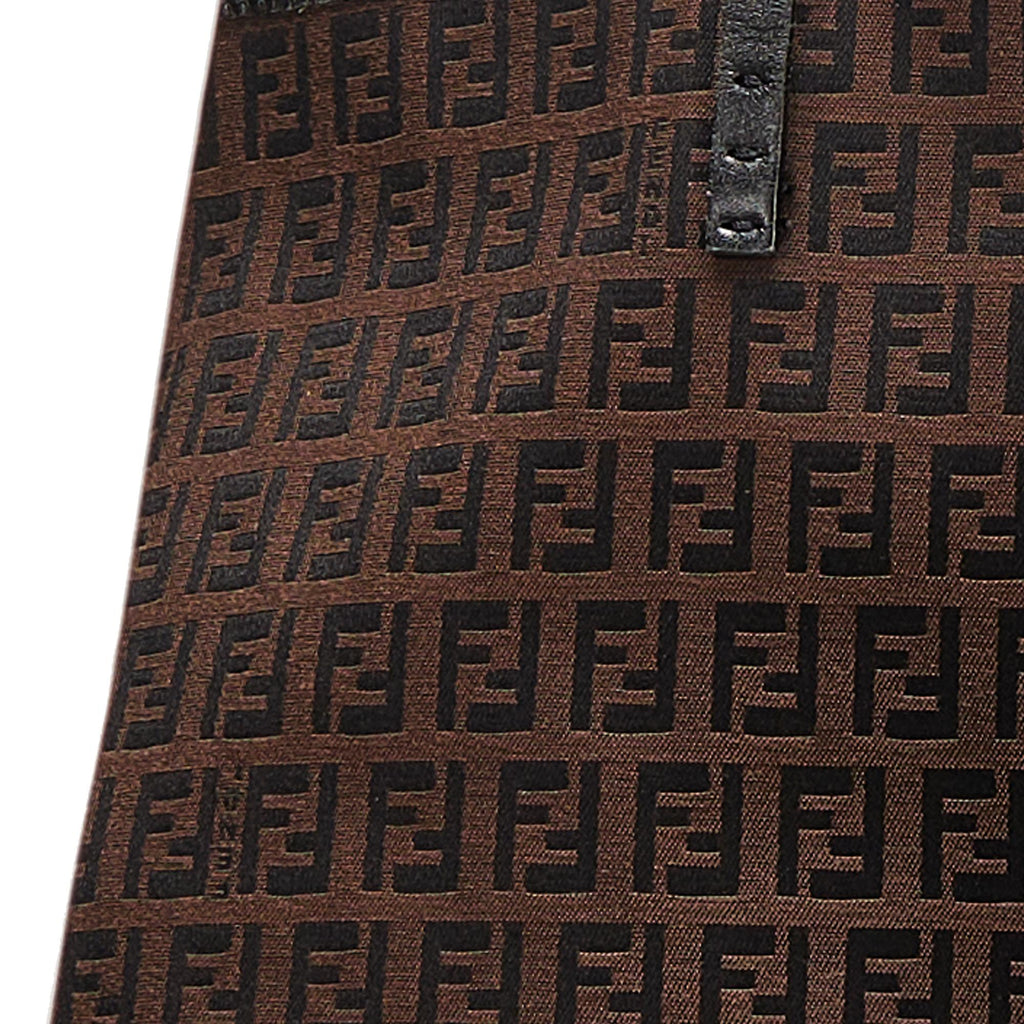 Fendi Zucchino Canvas Tote Bag