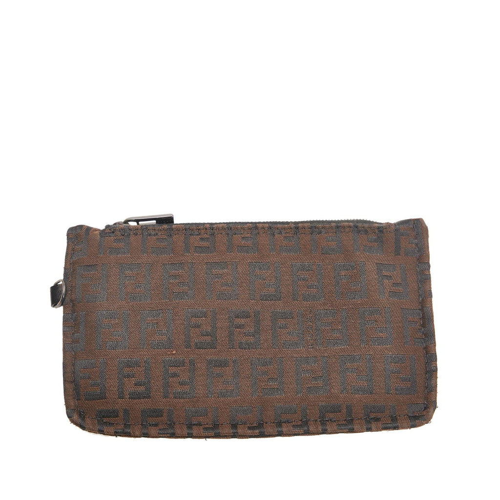 Fendi Zucchino Canvas Tote Bag