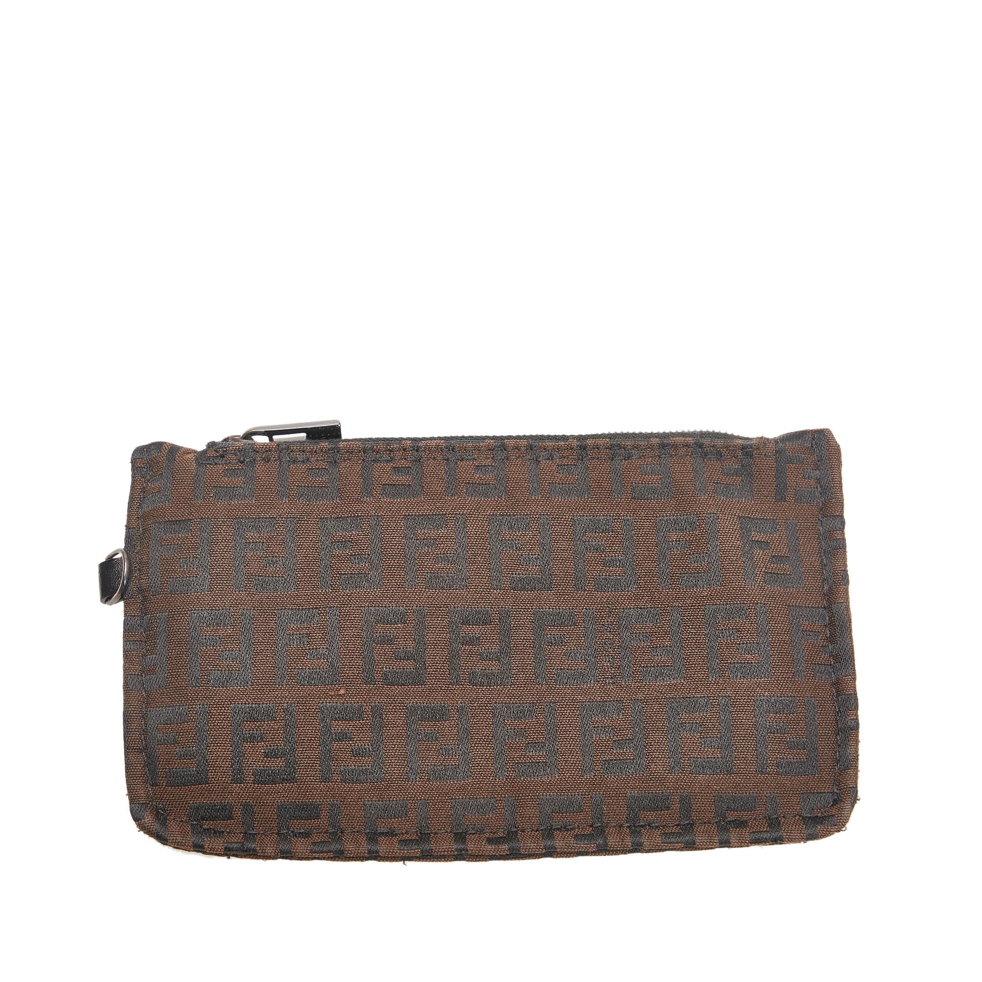 Fendi Zucchino Canvas Tote Bag