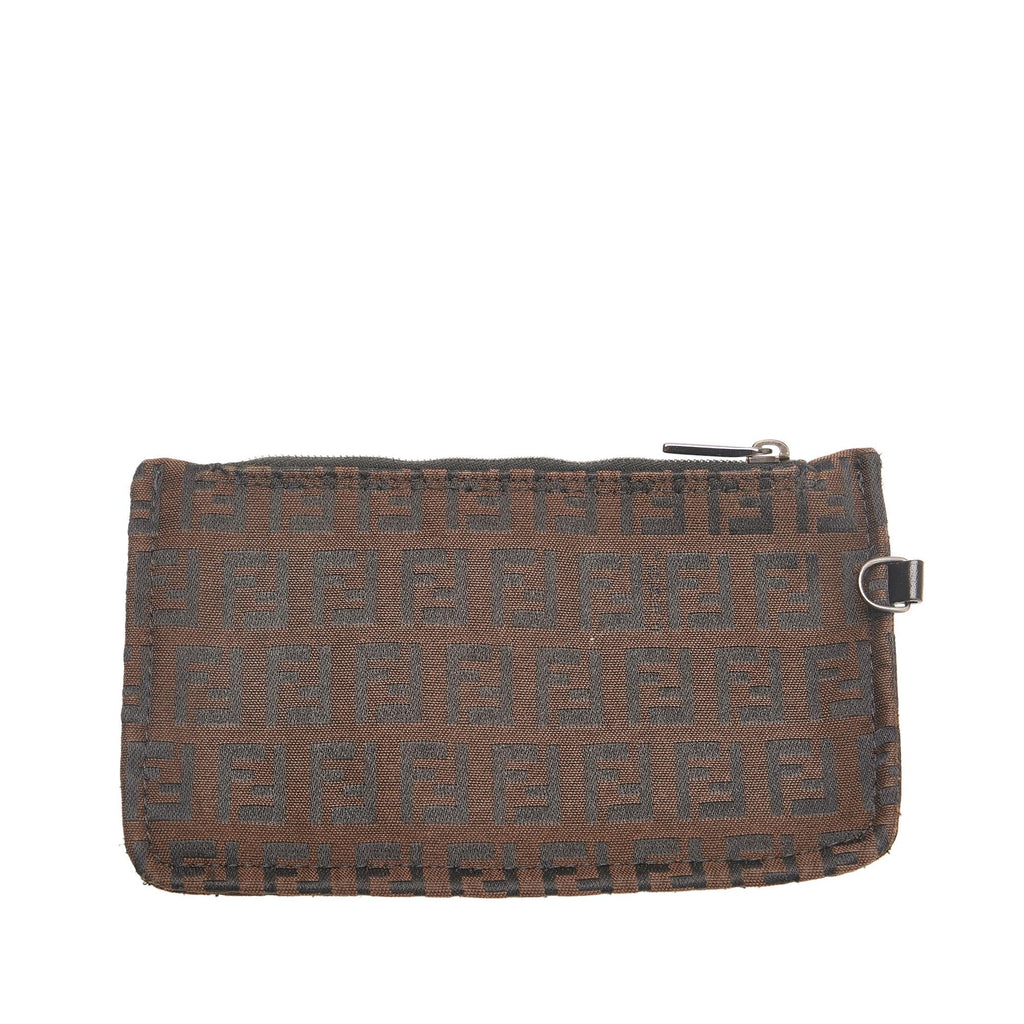 Fendi Zucchino Canvas Tote Bag