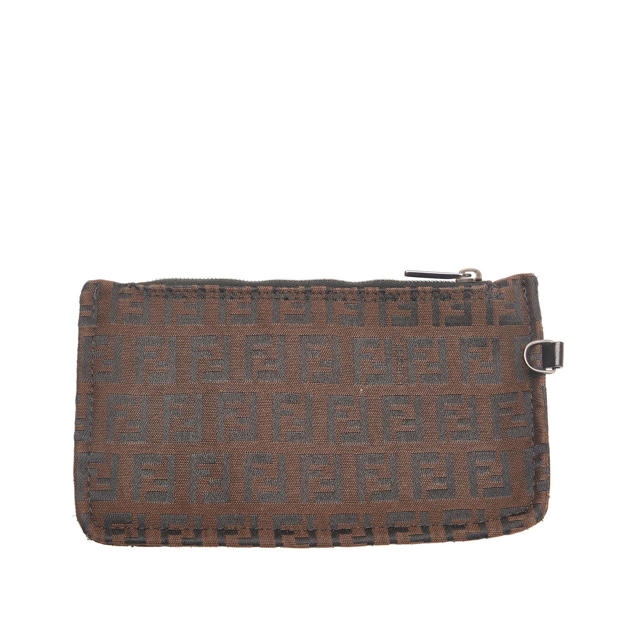 Fendi Zucchino Canvas Tote Bag