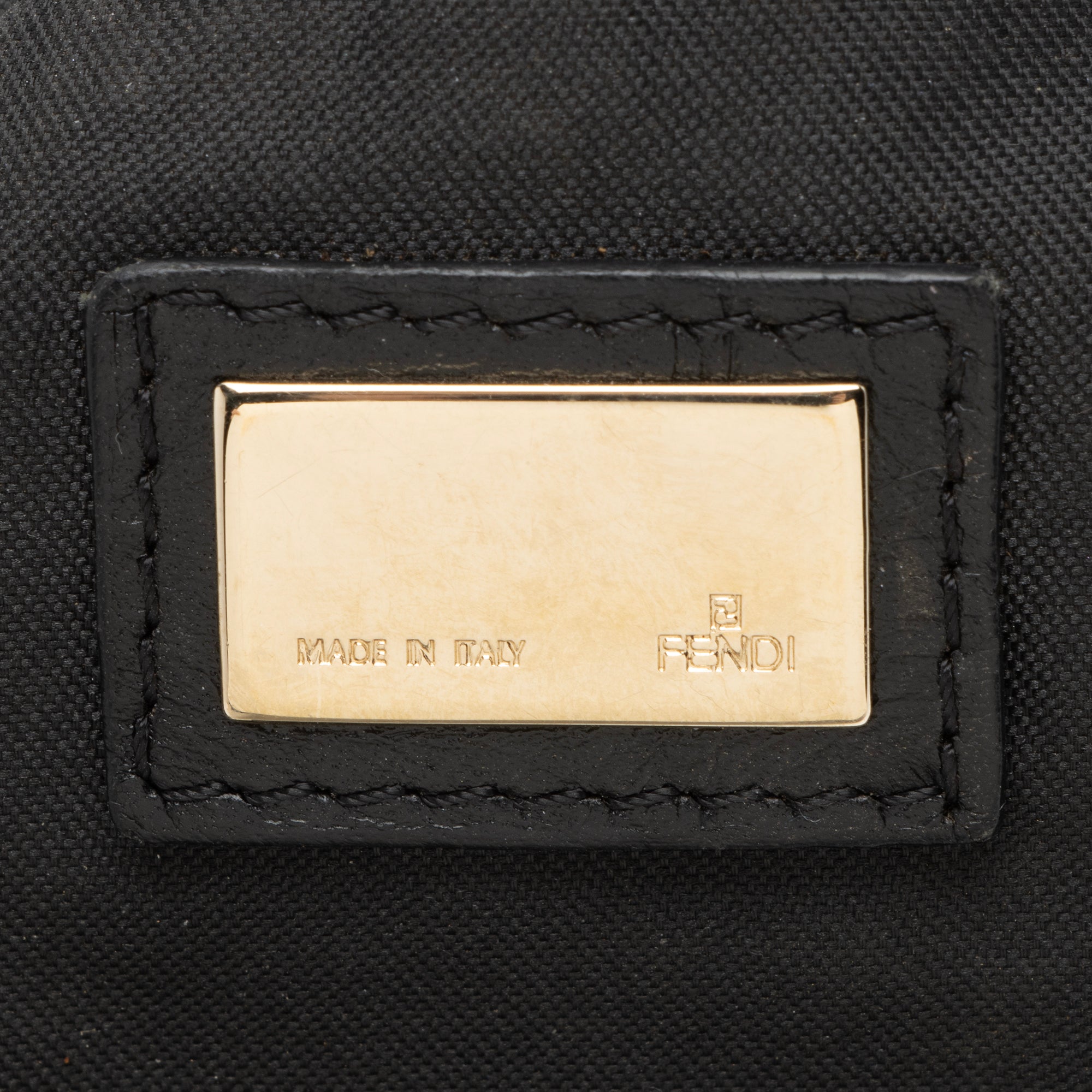 Fendi Zucchino Chef Small Shoulder Bag