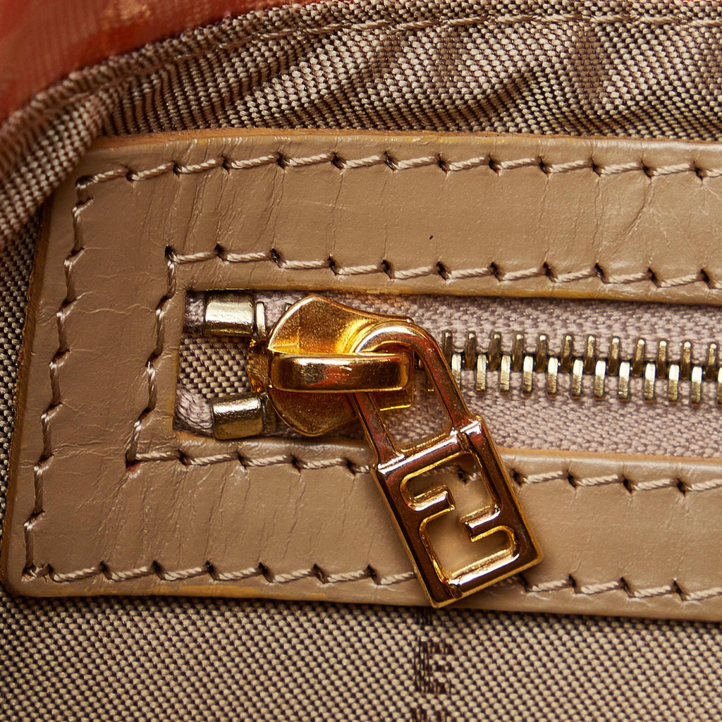 Fendi Zucchino Crystal Baguette