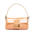 Fendi Zucchino Crystal Baguette