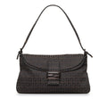 Fendi Zucchino Double Flap Baguette