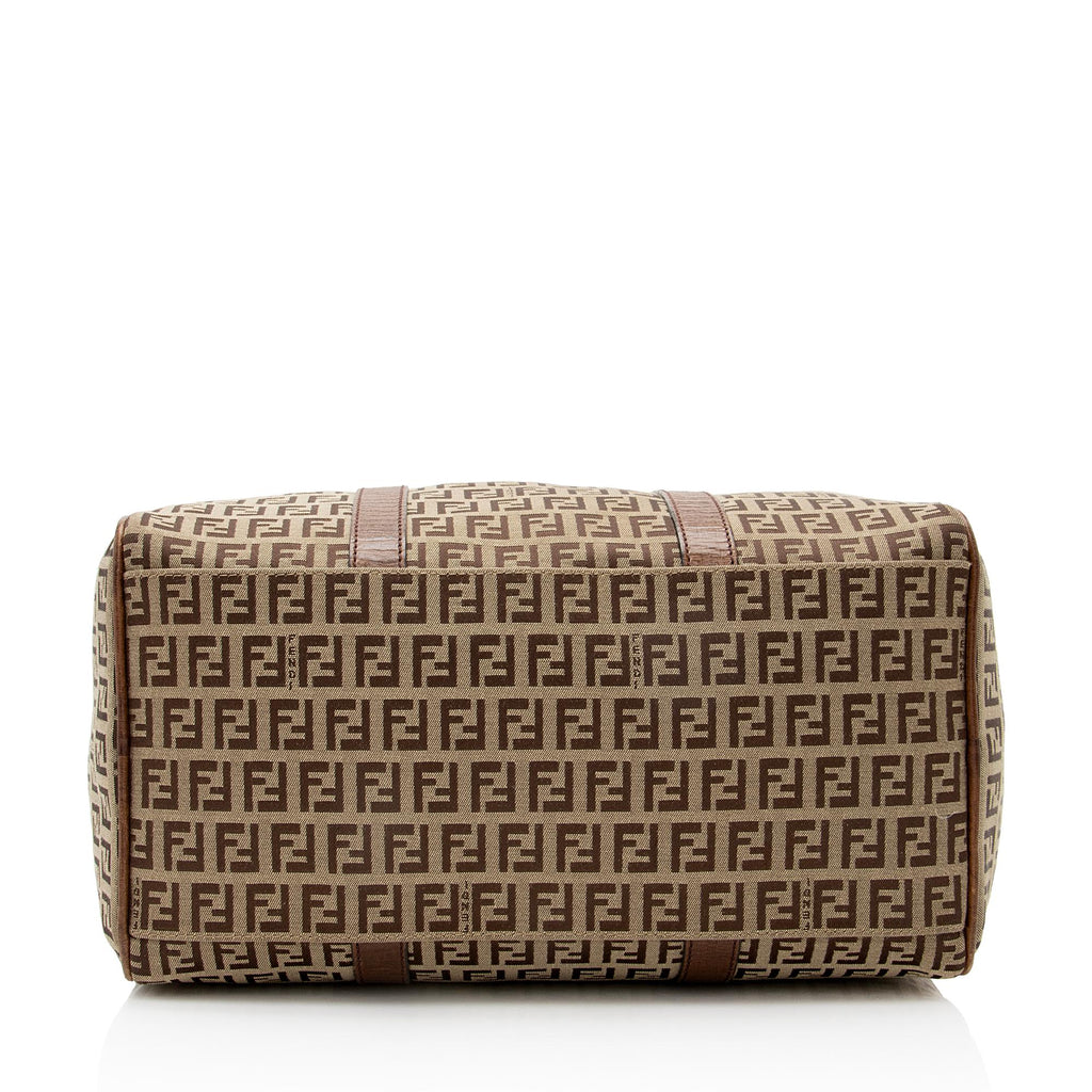 Fendi Zucchino Forever Boston Bag