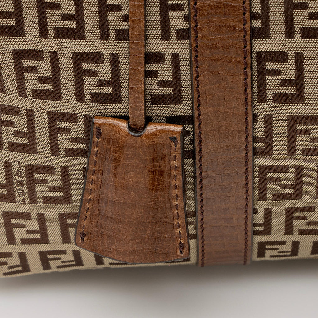 Fendi Zucchino Forever Boston Bag