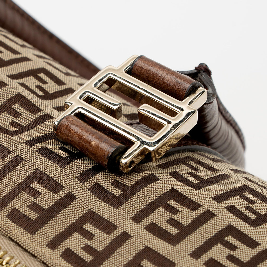Fendi Zucchino Forever Boston Bag