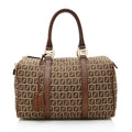 Fendi Zucchino Forever Boston Bag
