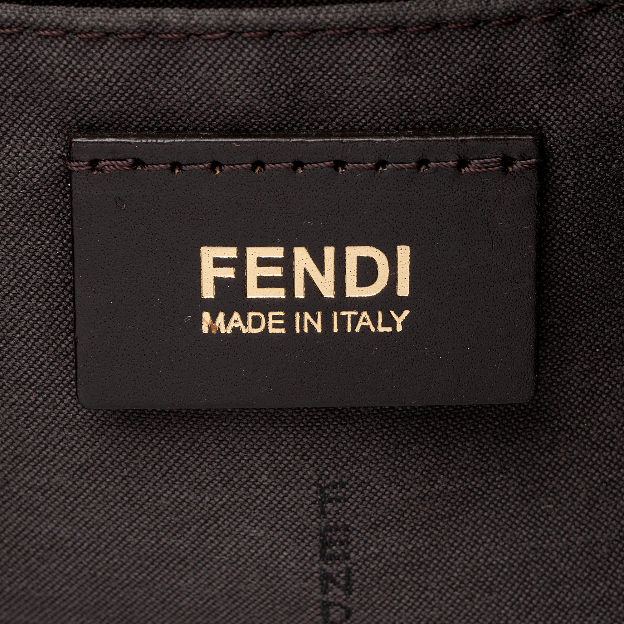 Fendi Zucchino Forever Boston Bag